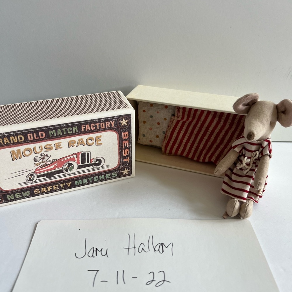 Maileg mouse. Sister. New with box